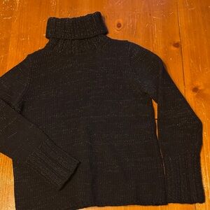 GAP Black Turtleneck Sweater